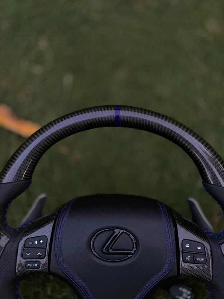 LEXUS 2006 - 2013 IS250 IS350 IS F 正品碳纤维钢轮适用于 LEXUS — 第 2/4 张图片