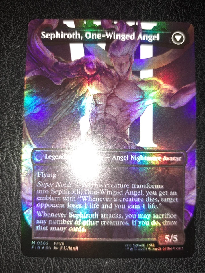 MtG Sephiroth, Fabled SOLDIER   Sephiroth, One-Winged Angel - Foil - Englisch - Bild 4 von 4