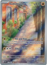 Lightly Played Sudowoodo - 219/193 - Illustration Rare Pokemon Paldea Evolved on eBay