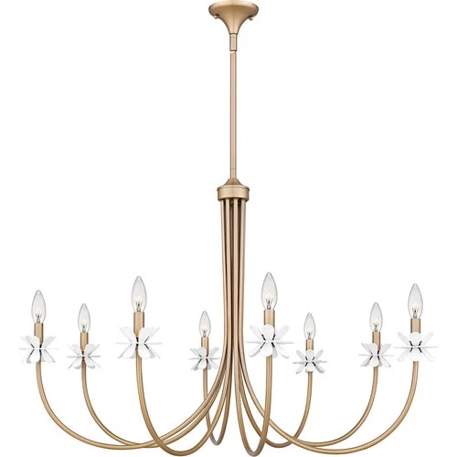 Bronze Gold  Chandelier from the Remy Collection - Picture 3 of 6