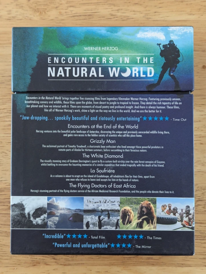 Encounters in the Natural World - Werner Herzog HD Blu-Ray Box Set - Grizzly Man - Image 2 of 4