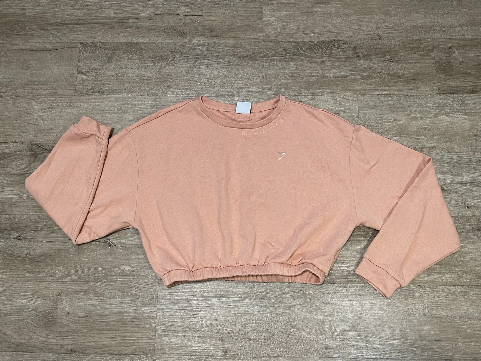 gymshark training cropped pullover stretch sweater