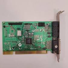Pine Sound Card ISA Crystal CS4235-JQ PT-2318-20 V3.0 Vintage Audio MIDI Port