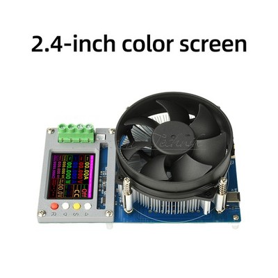 DC0-150V Intelligent Electronic Load Discharge Battery Tester 150W 20A DTL150 DE