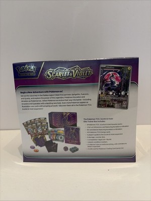 Pokmon Scarlet & Violet Elite Trainer Box (ETB) Miraidon - SEALED NEW |  eBay