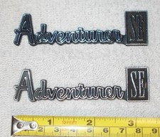 Vintage 1972 To 1976 Dodge Truck Adventurer Se Dash Interior Emblem Oem Mopar