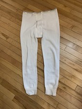 Vintage Fruit Of The Loom Long John  s Base Layer Men  s M Waffle Cotton