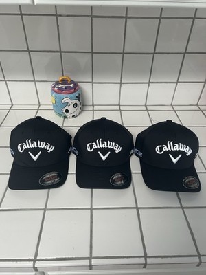 NWT CALLAWAY ODYSSEY Ai SMOKE LOT 0F 3 FLEXFIT GOLF HAT MENS S/M SMALL MEDIUM