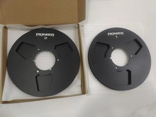 One Pair 10.5'' Black Pioneer Tape reel High Quality Aluminum Take Up Reel
