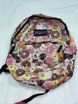 Doughnut Jansport Backpack Doughnuts Pink Zip Pocket Padded Straps Cute! 16x11x5 | eBay Doughnut Jansport Backpack Doughnuts Pink Zip Pocket Padded Straps Cute! 16x11x5 | eBay