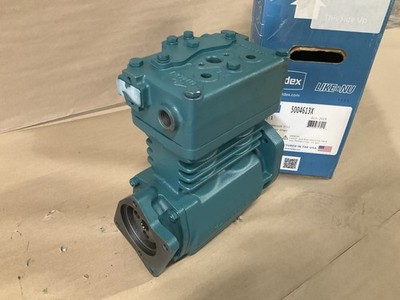REMAN. Haldex 5004613X TF550 Flange Mount Air Brake Compressor For CAT  0° Tilt