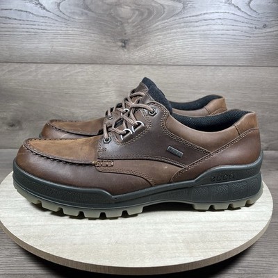 ECCO Track 25 Low GORE-TEX Brown Leather Mens Size US 11-11.5 EU 45 GREAT SHAPE