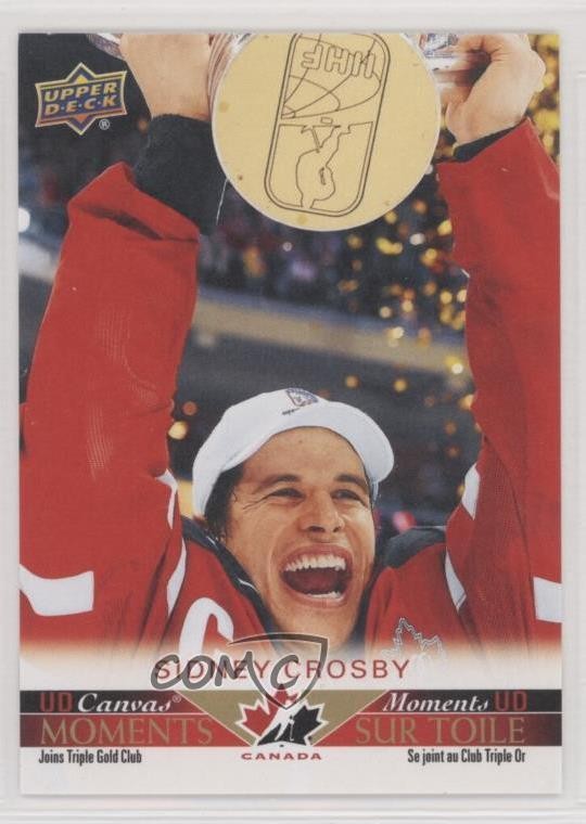 2021-22 Upper Deck Tim Hortons Team Canada UD Canvas Moments Sidney Crosby 2d8