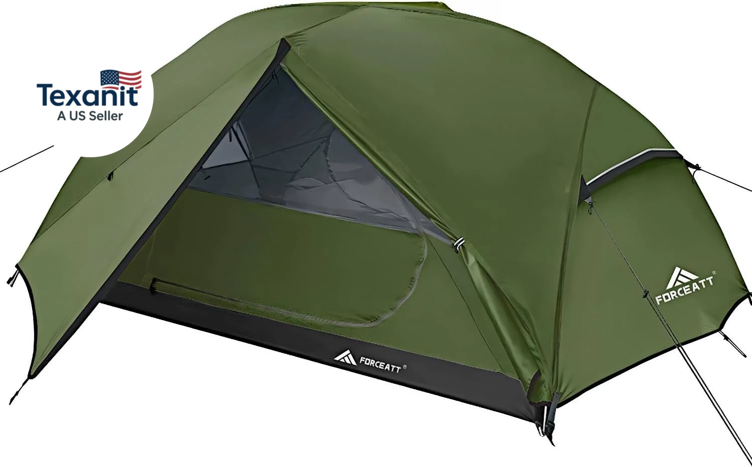 Tent for 2 and 3 Person Is Waterproof and Windproof, Camping Tent for 3 to 4 Sea