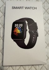 Doviico Black Band Smart Watch/Fitness Tracker/Heart Rate Monitor/  