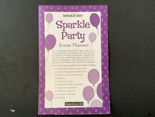 American Girl Sparkle Party Event Kit, New