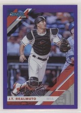 2019 Panini Donruss Holo Purple JT Realmuto #105 4l3