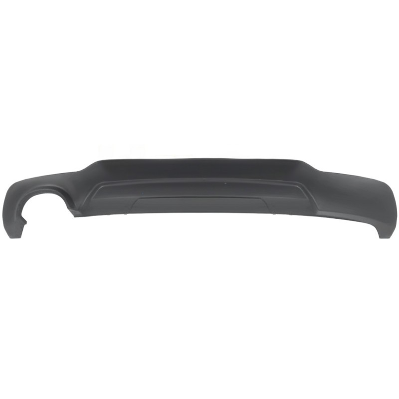 Spoiler de pare-choc arrière Mercedes Classe C W204 plastique ABS noir robuste sortie gauche