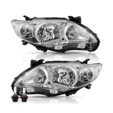 TUSDAR Headlight Assembly for 2011-2013 Toyota Corolla 4-Door Headlamp 11 12 ...