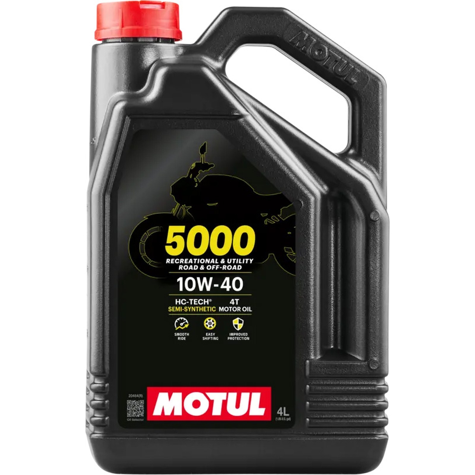 Motul 5000 4T 10w-40 10w40 HC-Tech Motorcycle Engine Oil 4 Stroke 4L 4 Litres