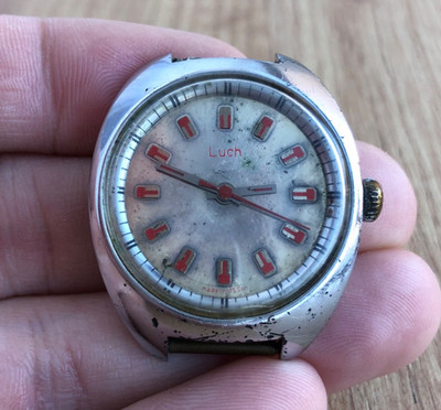 Uhr Luch Armbanduhr UdSSR SSSR Sowjetisch Vintage Selten