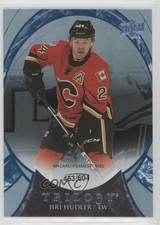 2015 Upper Deck Trilogy Career Stats Blue Rainbow Foil /604 Jiri Hudler #15 z7h