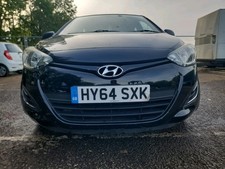 Hyundai I20 2011-2015 Front Bumper Complete With Grill And Covers In Balck.