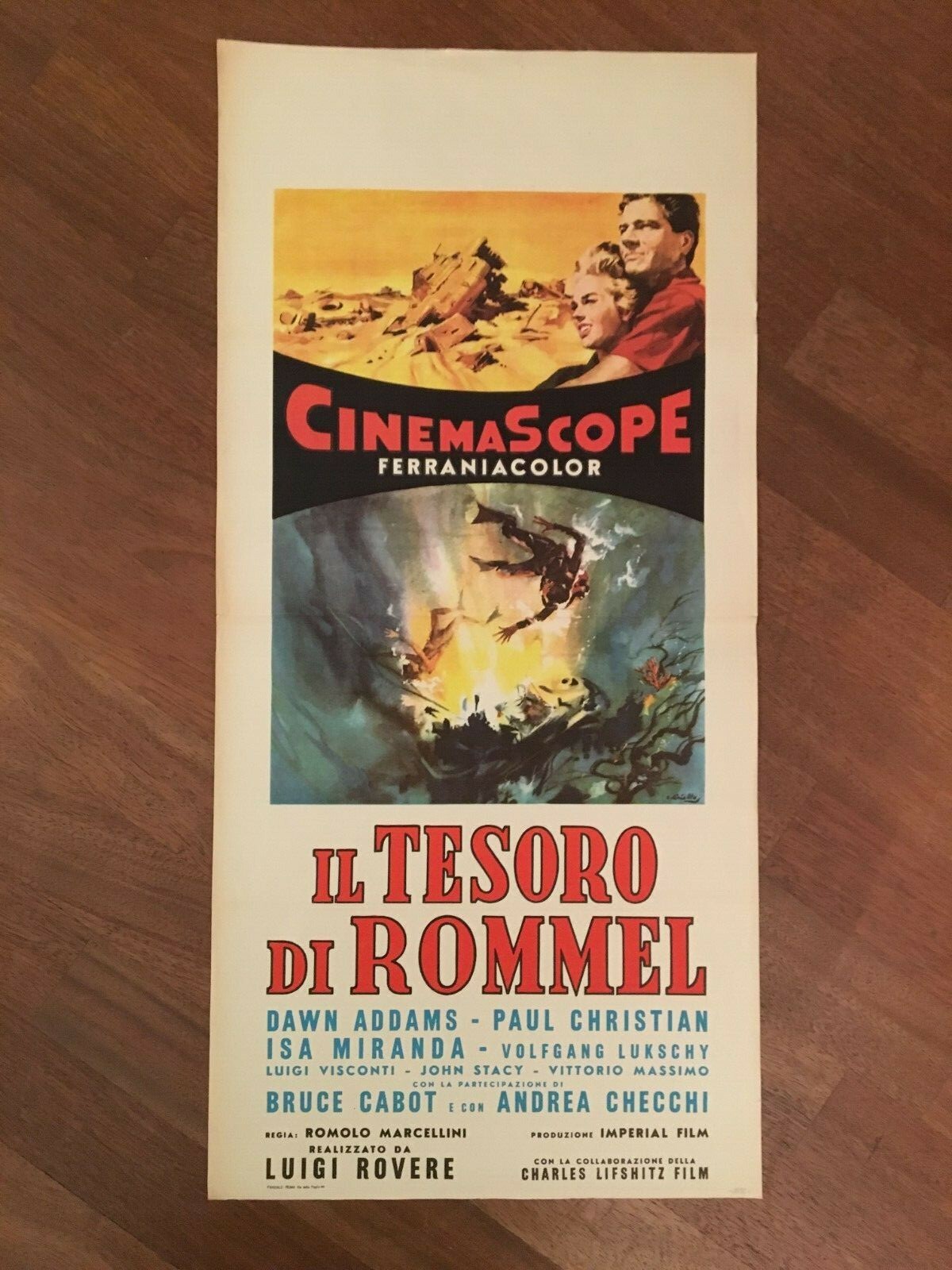 Locandina di Il tesoro di Rommel (1955)