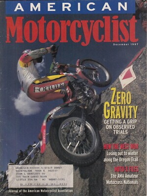 American Motorcyclist December 1997   Zero Gravity Observed Trials / The Oregon