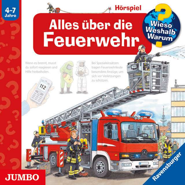 Thumbnail - . Alles Über Die Feuerwehr. Audio-cd