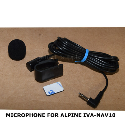 NEW MICROPHONE FOR ALPINE IVANAV10 IVA-NAV10 FREE FAST SHIPPING 