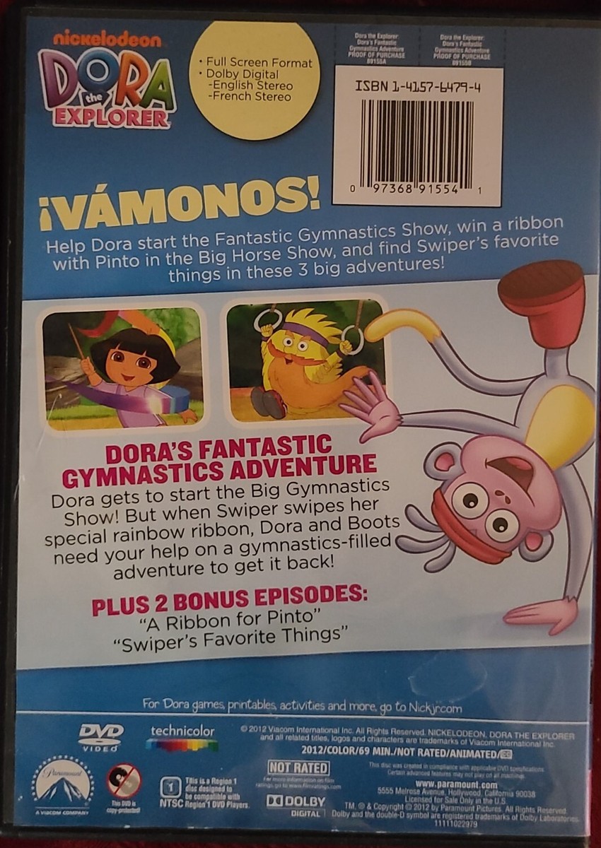 Dora the Explorer: Dora's Fantastic Gymnastic Adventure DVD (2012