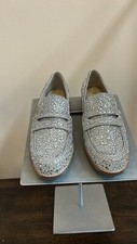Betsey Johnson Aron Rhinestone Penny Loafer NWOT