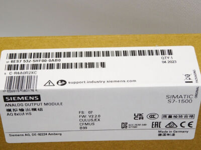 6ES7 532-5HF00-0AB0 PRO SIEMENS 6ES7532-5HF00-0AB0 S7-1500 Analog Output Module