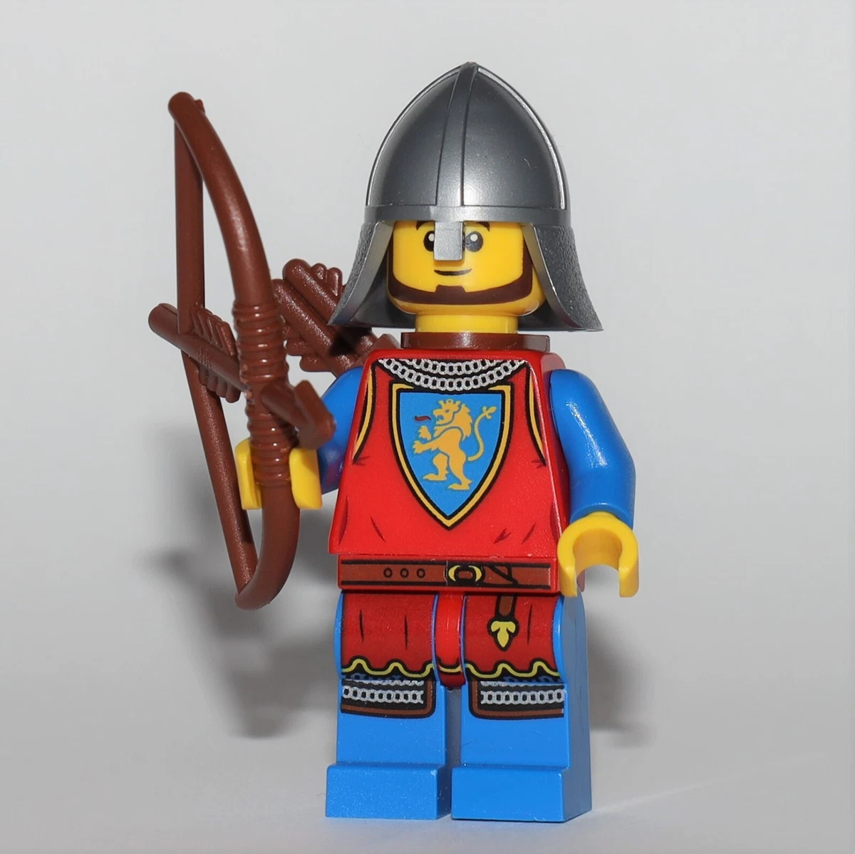 LEGO Lion Knight Minifigure for medieval castle sets 10305 or