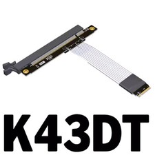 M.2 NGFF NVMe STX motherboard graphics card extension cable to PCIe x16 M.2 to