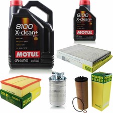 MOTUL 6 L 5W-30 Öl+MANN-FILTER für VW Passat 3B3 2.5 TDI 4motion Variant 3B6