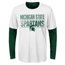 Outerstuff Youth NCAA Michigan State Spartans Performance T-Shirt Combo