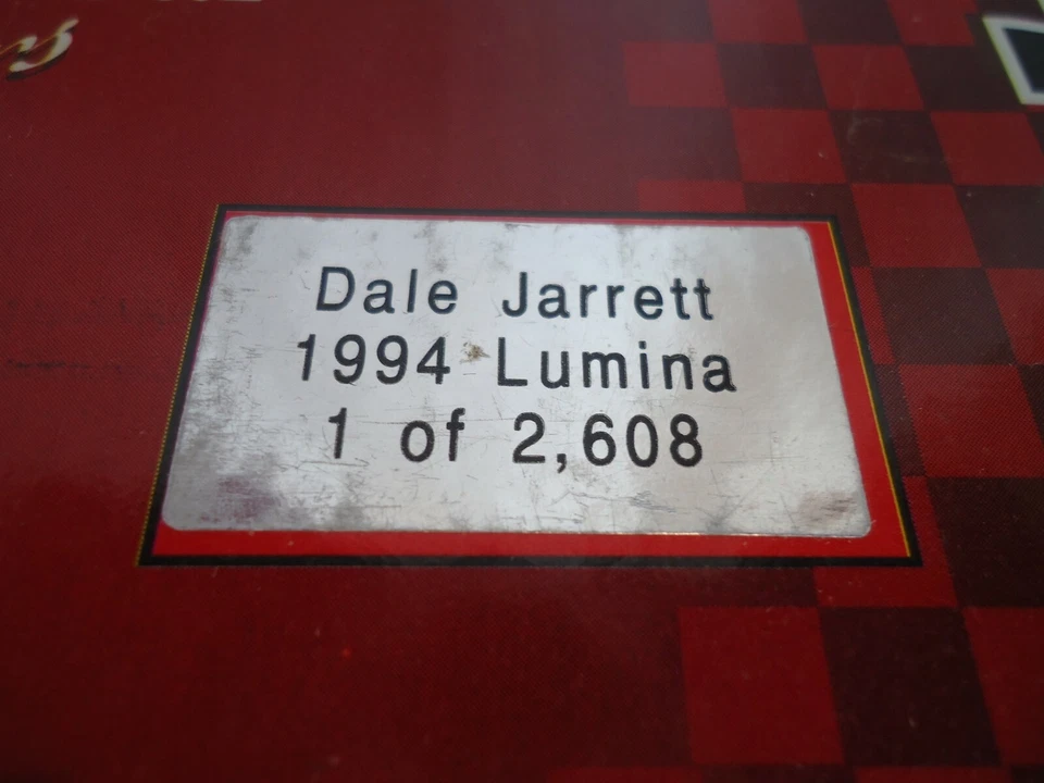 DALE JARRETT #28 Interstate Batteries 1994 RCCA 1/24 HO Car 1/64 Car Diecast SET - Image 4 of 4