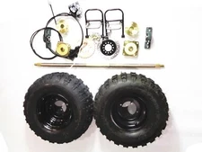 900mm 25mm Axle keyway running full length foot brake foot throttle 8 inch wheel