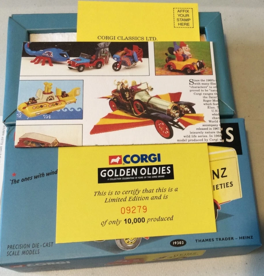 FORD THAMES TRADER HEINZ CORGI GOLDEN OLDIES 19303 57 VARIEDADES CON CAJA Foto 3 de 4