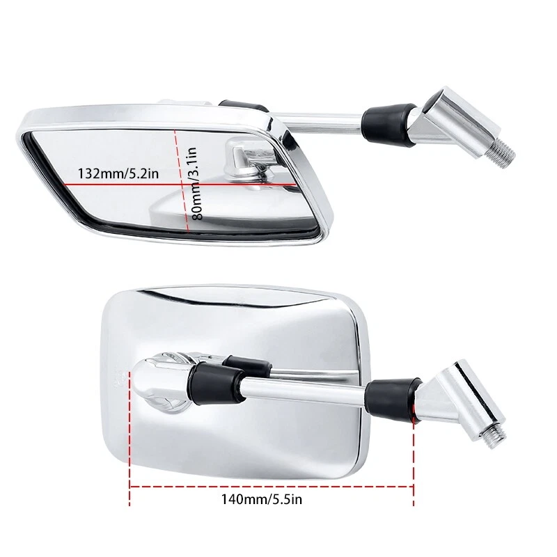 Espejos retrovisores de motocicleta para Harley-Davidson Ultra Limited Low Iron 883 Foto 3 de 4