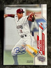 2020 Topps PRO DEBUT PROSPECT ROOKIE AUTO Brayan Rocchio