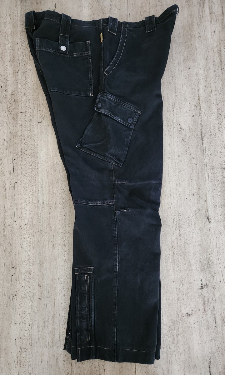 Vintage Y2K 00s Armani Jeans Baggy Wide Leg Cargo Pants Vintage Y2K 00s Armani Jeans Baggy Wide Leg Cargo Pants