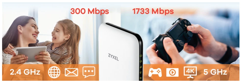 Zyxel WAP6804 AC2100 DualBand Wireless Extender/AP/Bridge WITHOUT POWER SUPPLY - Image 4 of 4