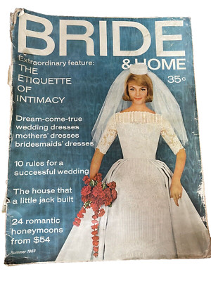 1963 Bride and Home Magazine Vintage Summer Fantastic Ads See Pics Corelle Plus