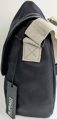 buffalo david bitton leather backpack Standard Issue Ballistic Black Buffalo Jackson Trading Co. No. 9 Rover Leather Backpack
