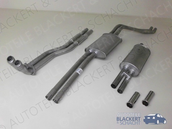 Auspuffanlage Komplett für Mercedes Pagode W113 230SL 1963-1966-image
