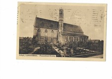 E773 Postcard Erfurt Lutherstätten Luther commemoration 7.4.1921 stamp back!