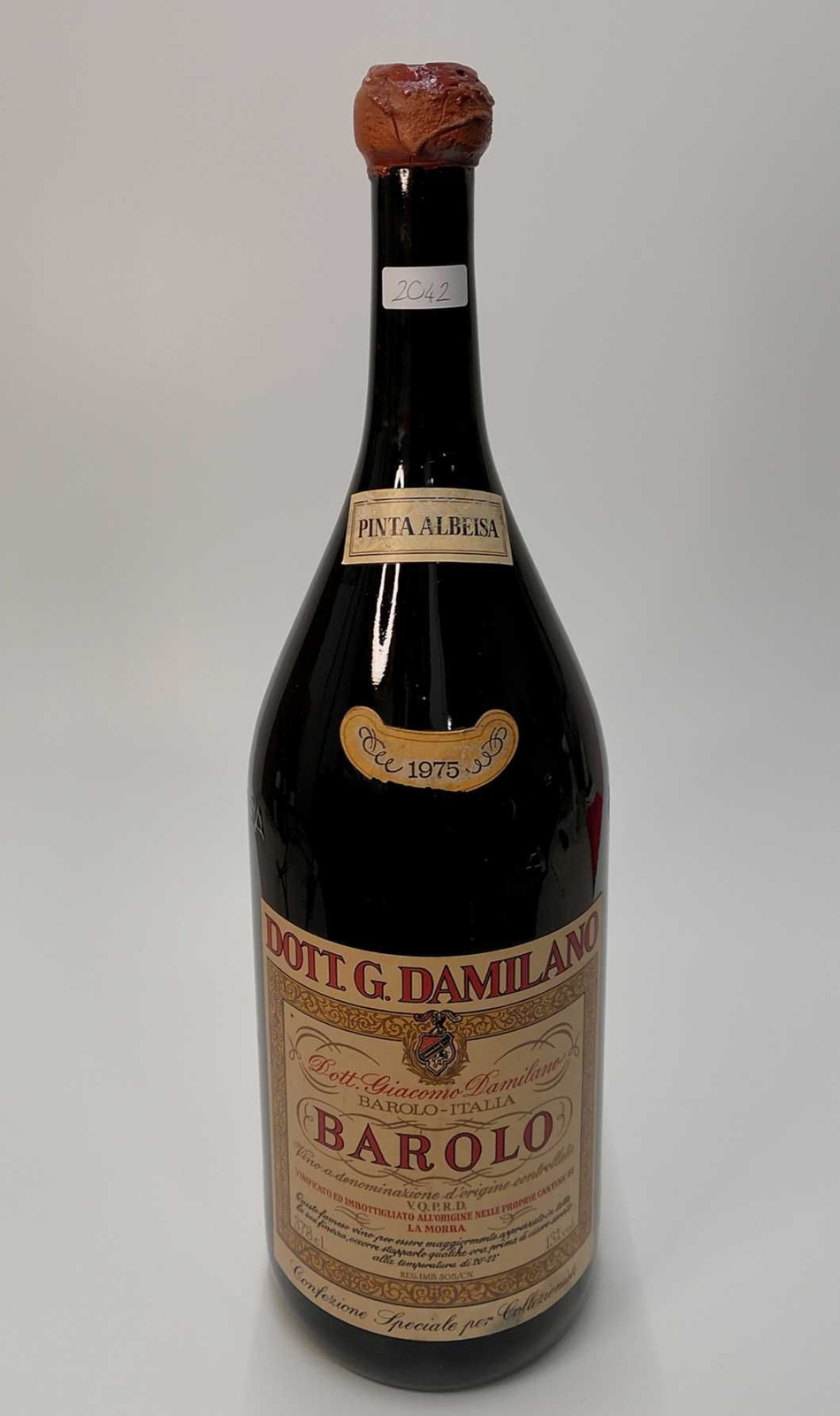 Vintage Bottle - Dott. G. Damilano Barolo DOC 1975 3,78 lt. Pinta Albeisa - COD.